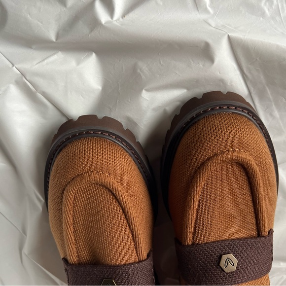 Vivaia NWOT Francesca Platform Chunky Heel Loafers Size 39 (US size 8) brown - Picture 8 of 10